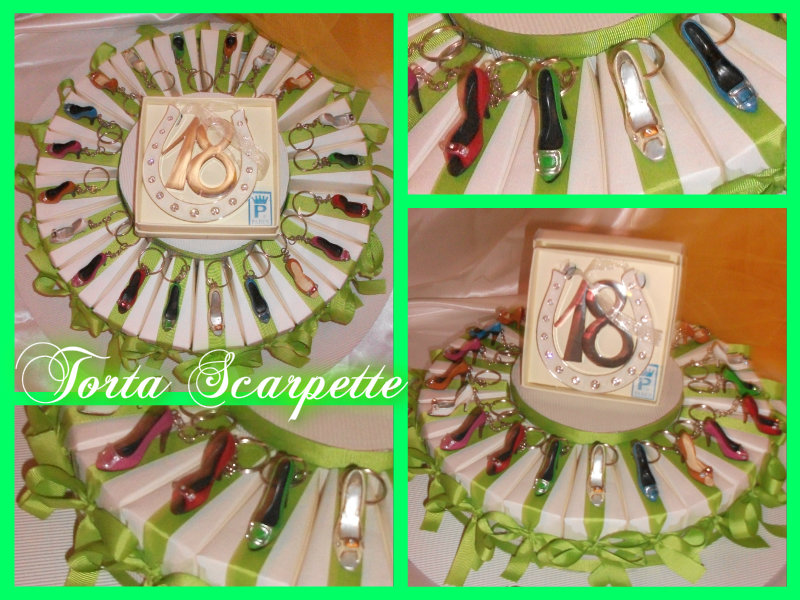 18° Compleanno - Torta Scarpette - 18° Compleanno - Torta Scarpette -